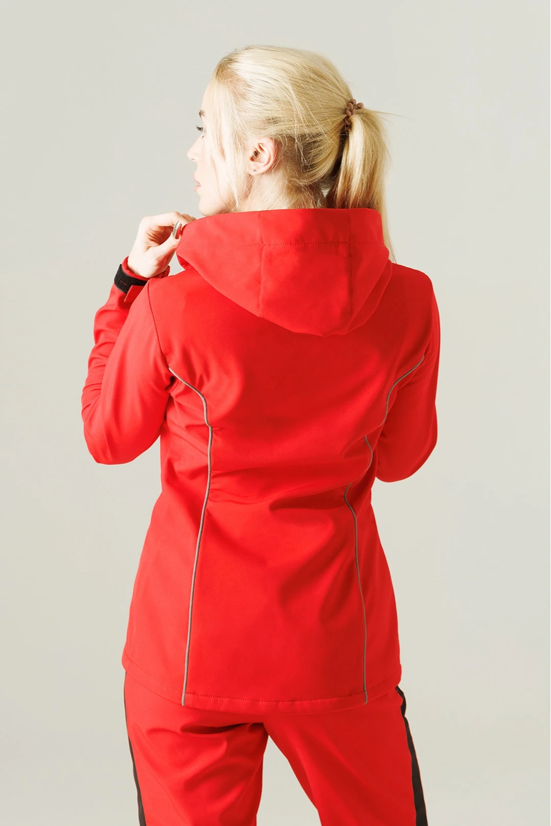 Ветровка Джаспер из софтшелла женская, однотонная#1