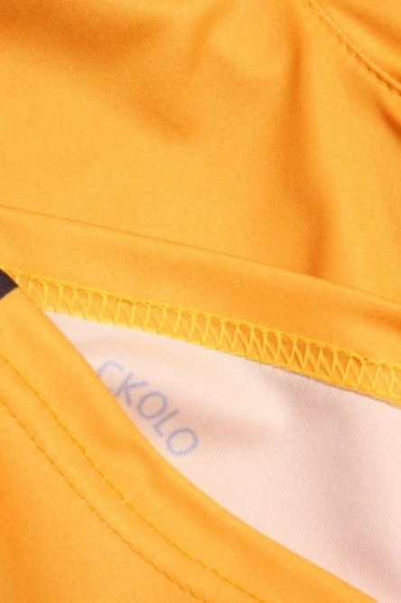 Баскетбольная форма Рассел детская с полной запечаткой "Orange"#4