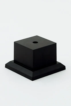 Основание пластиковое, черное 60х60х56 мм#1