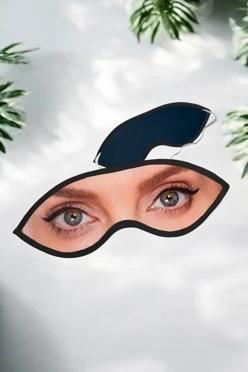 Купить маску для сна с принтом "Joli"