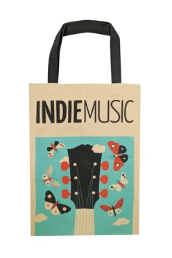 Сумка Сенди из саржи 30х40 см, с печатью#3