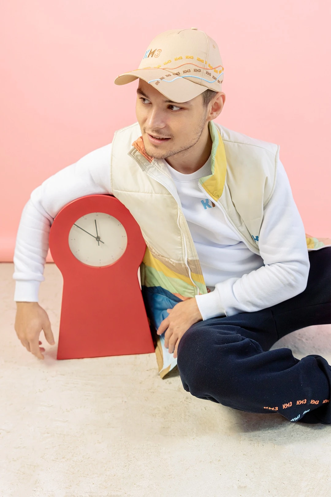 Жилет Портер на синтепоне со стежкой унисекс, с полной запечаткой "KMZ"#6