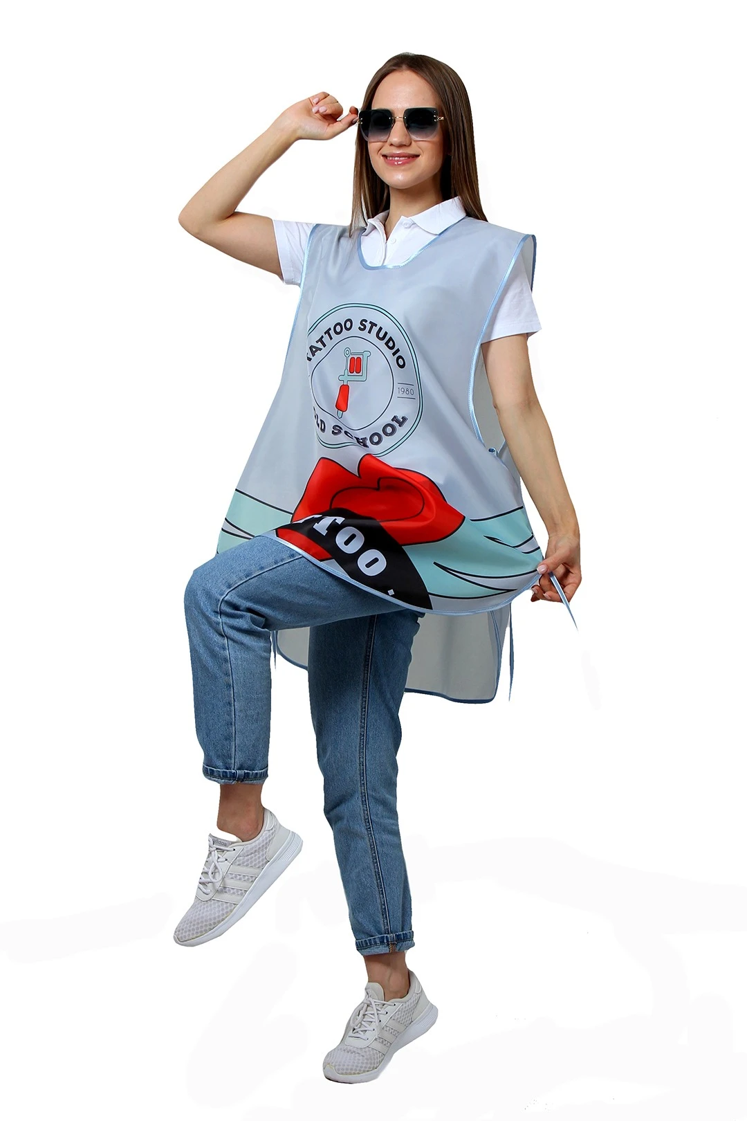 Накидка Флай 67х82 см, с полной запечаткой "Tatoo"#1