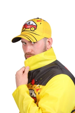 Купить бейсболку Стандарт "Pizza man" с металлической застежкой