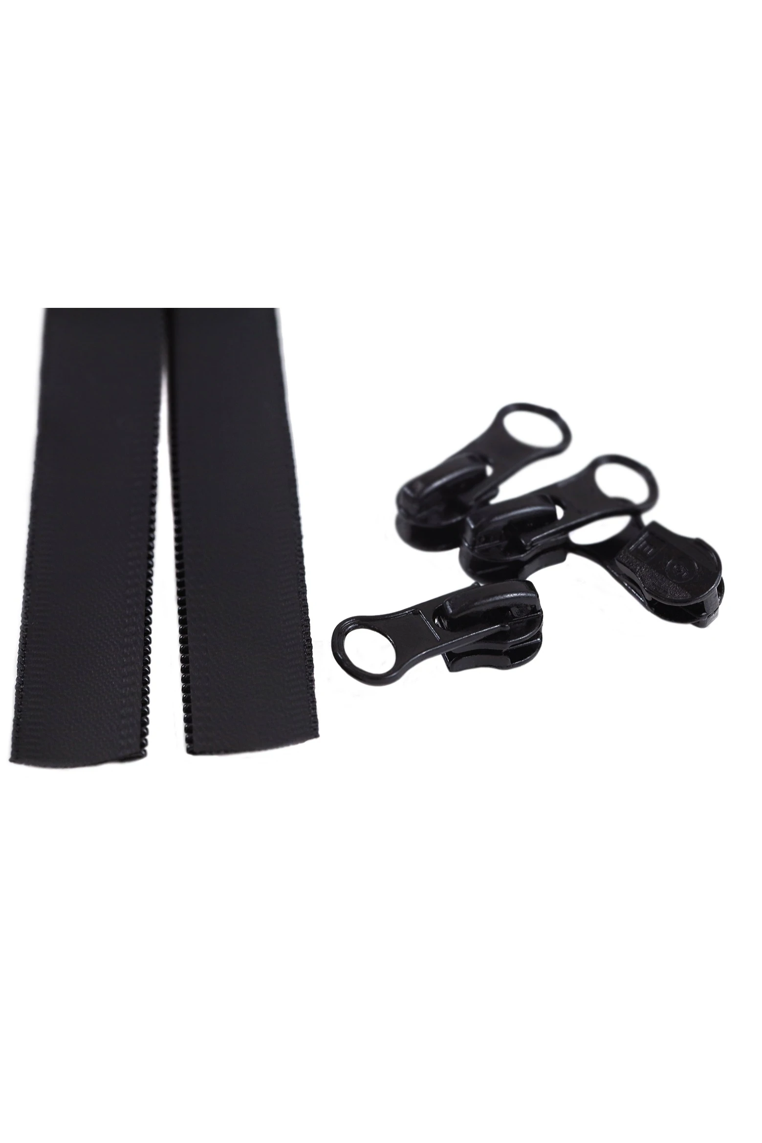 Купить бегунок для спиральной молнии тип 5 реверсивный, черный