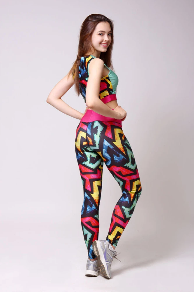 Комплект Лили женский с полной запечаткой#5