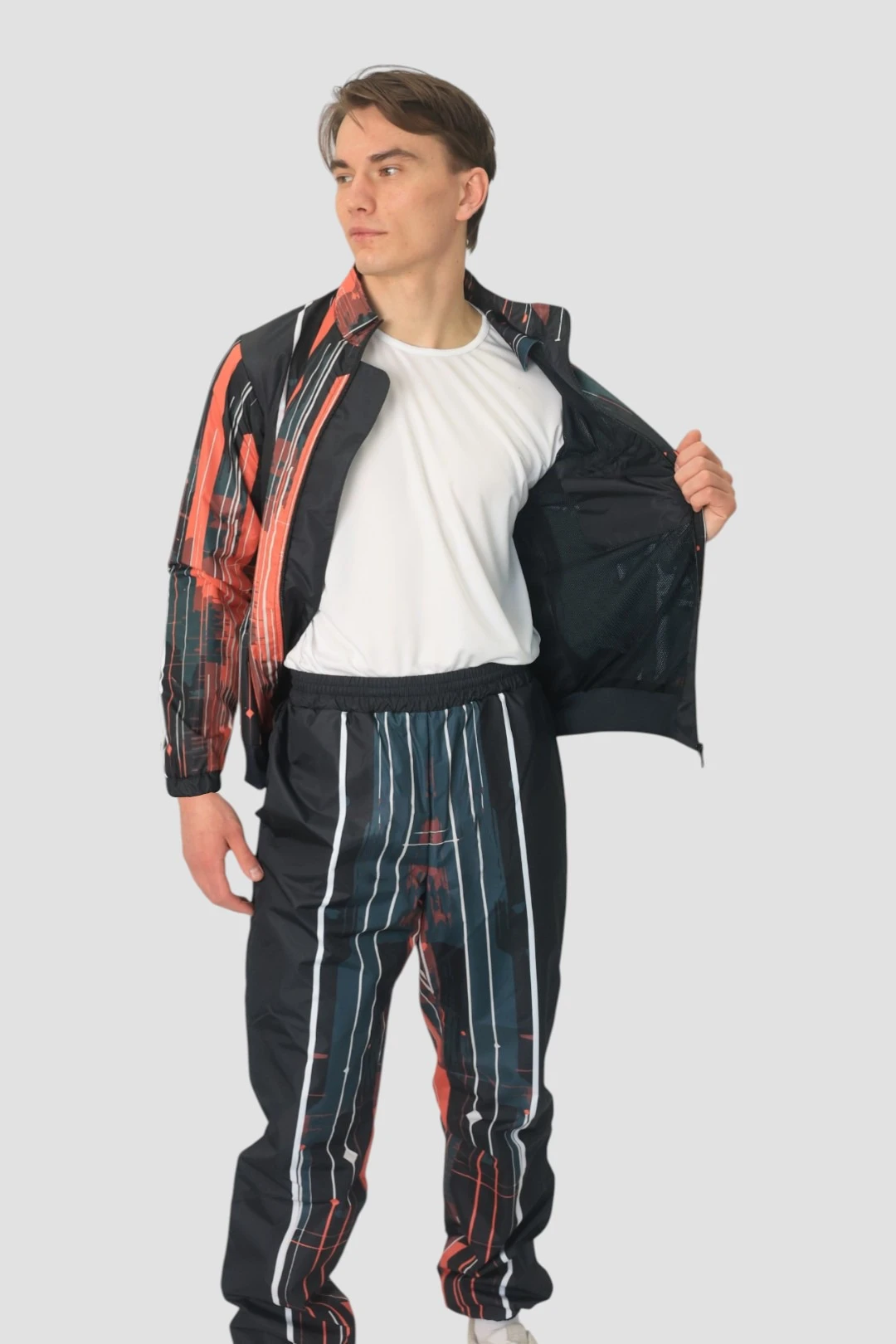 Спортивный костюм Спортинг унисекс с полной запечаткой#6