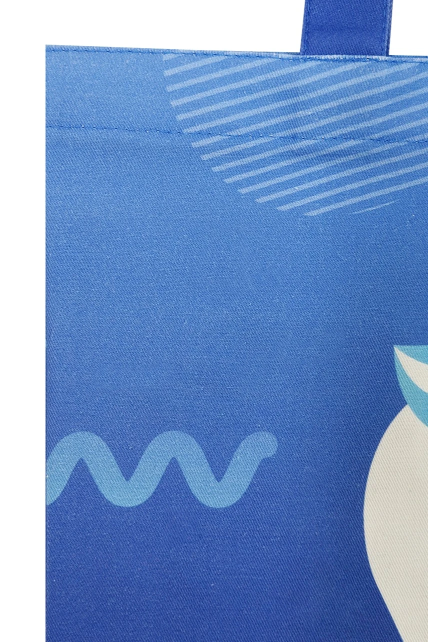 Сумка Сенди из саржи 35х45 см, с печатью#1