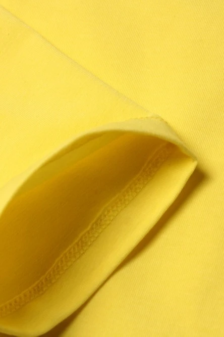 Лонгслив Атлетик Плюс унисекс однотонный лимонный (хлопок)#1