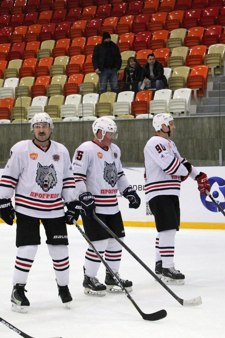 Свитер хоккейный игровой взрослый с полной запечаткой "Udmurtia Progress"#3