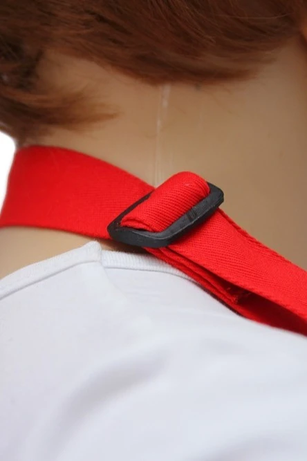 Фартук Латте с регулятором лямки, однотонный "Kinza studio"#6