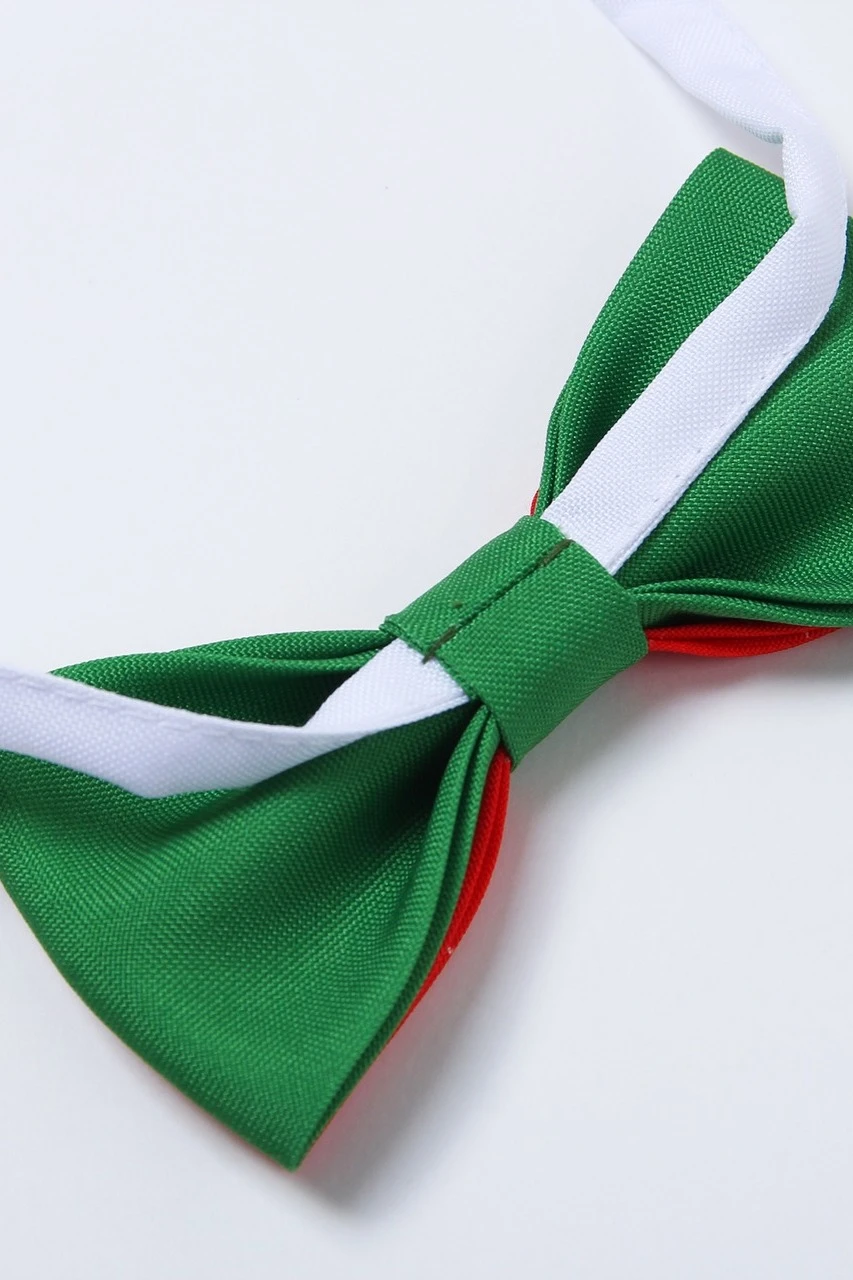 Галстук-бабочка Фэшн на фурнитуре мужская, с полной запечаткой "Нappy New year"#2