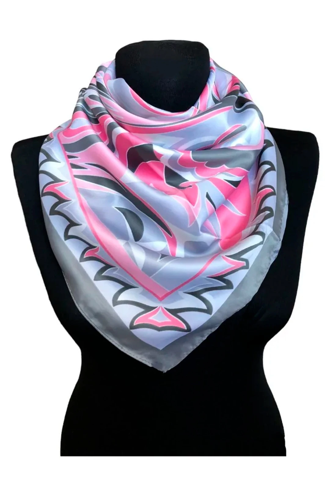 Купить косынку Шарлотта 75х75х105 см, с полной запечаткой "Fly on sky"