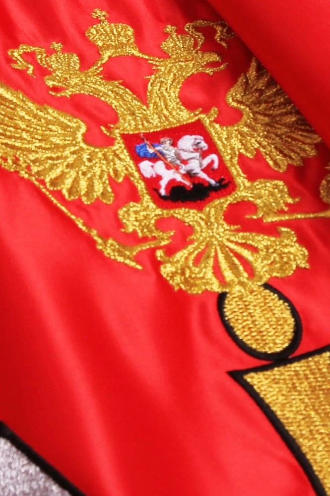 Знамя Санкт-Петербурга вышитое 100х150 см#2 Знамя Санкт-Петербурга вышитое 100х150 см#2