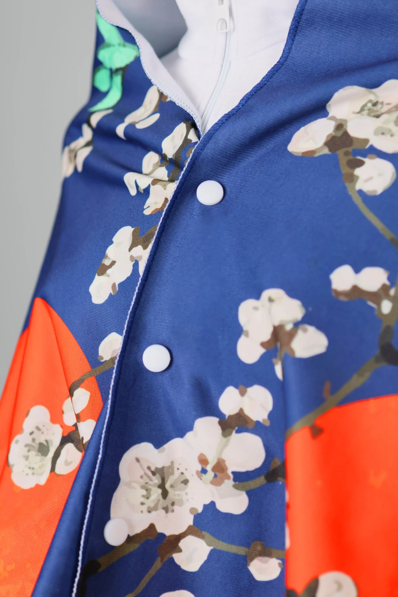 Плед-пончо Полли с полной запечаткой "Cranes"#3 Плед-пончо Полли с полной запечаткой "Cranes"#3