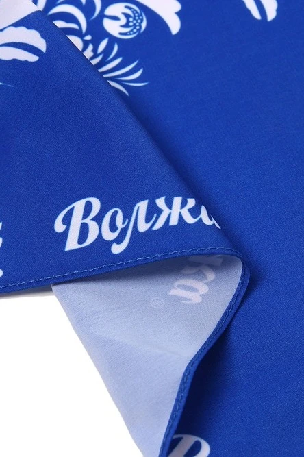 Косынка Шарлотта 65х65х95 см, с полной запечаткой "Volzhanka"#6