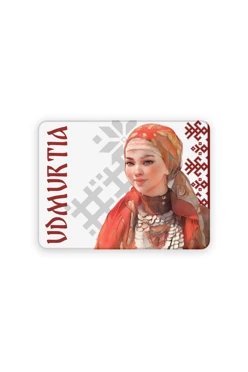 Купить магнит из дерева 6х8 см прямоугольник, с принтом "Udmurtia" Купить магнит из дерева 6х8 см прямоугольник, с принтом "Udmurtia"