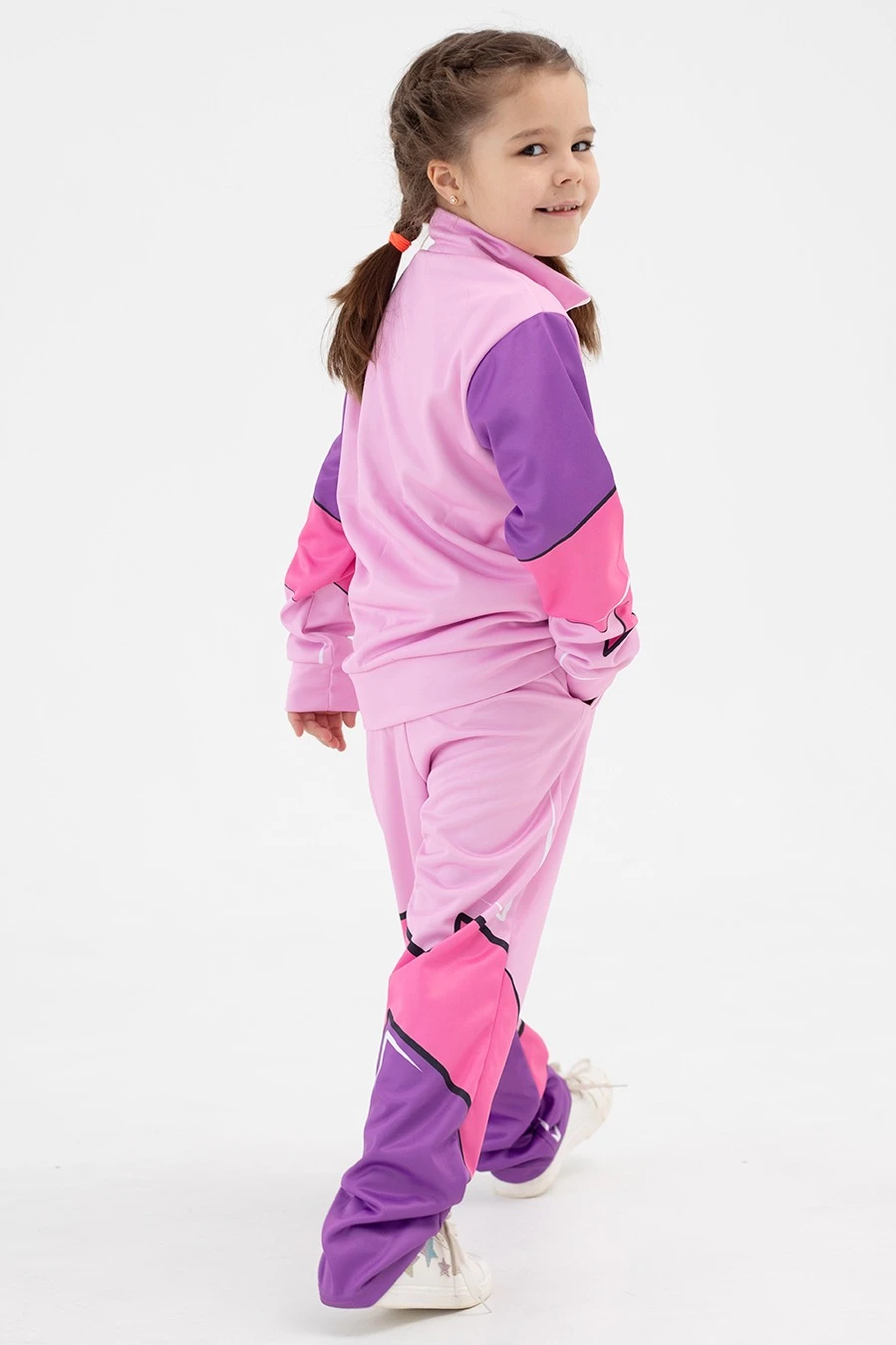 Спортивный костюм Стайлинг детский с полной запечаткой "Pinkxo"#4
