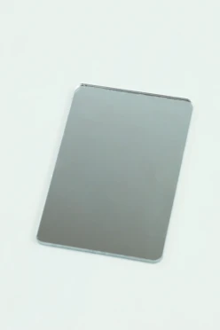 Купить акрил экструзионный зеркальный 300х600 мм 0,8 мм, серебро