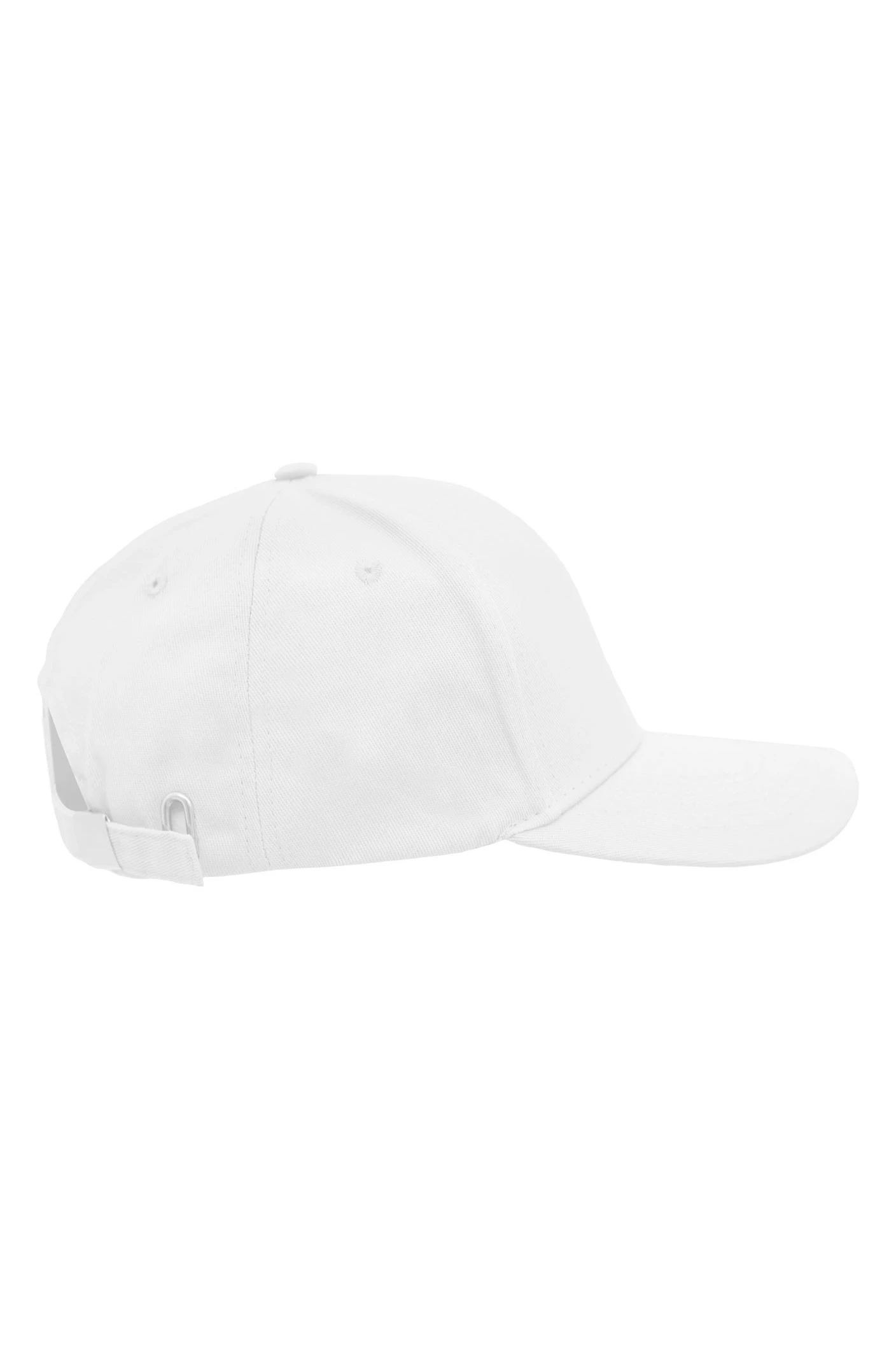 Бейсболка Актив пятиклинка взрослая, однотонная белая (хлопок)#1 Бейсболка Актив пятиклинка взрослая, однотонная белая (хлопок)#1