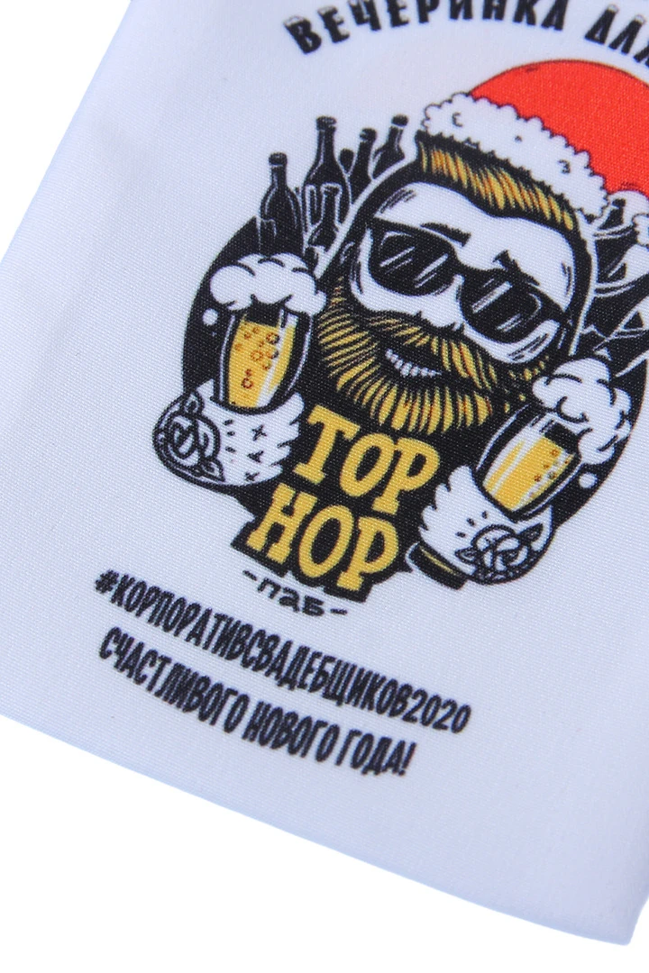 Мешочек с полной запечаткой 10х15 см "TOP HOP#2
