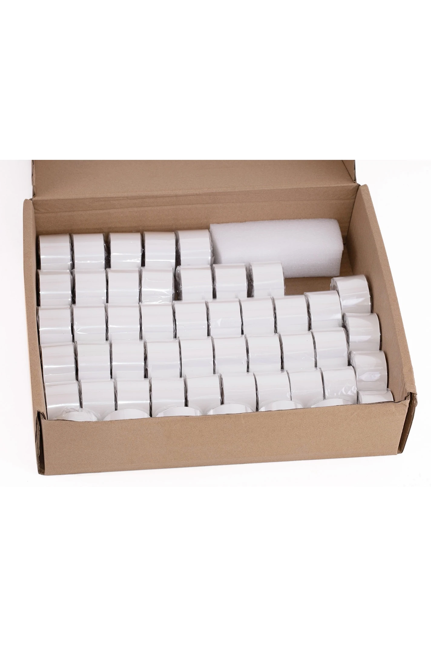 Лента термотрансферная ширина 3,2 см, белая#1