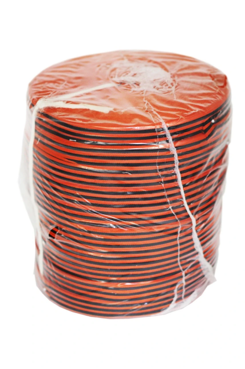 Лента георгиевская в рулоне 100 метров, ширина 3,5 см#2 Лента георгиевская в рулоне 100 метров, ширина 3,5 см#2