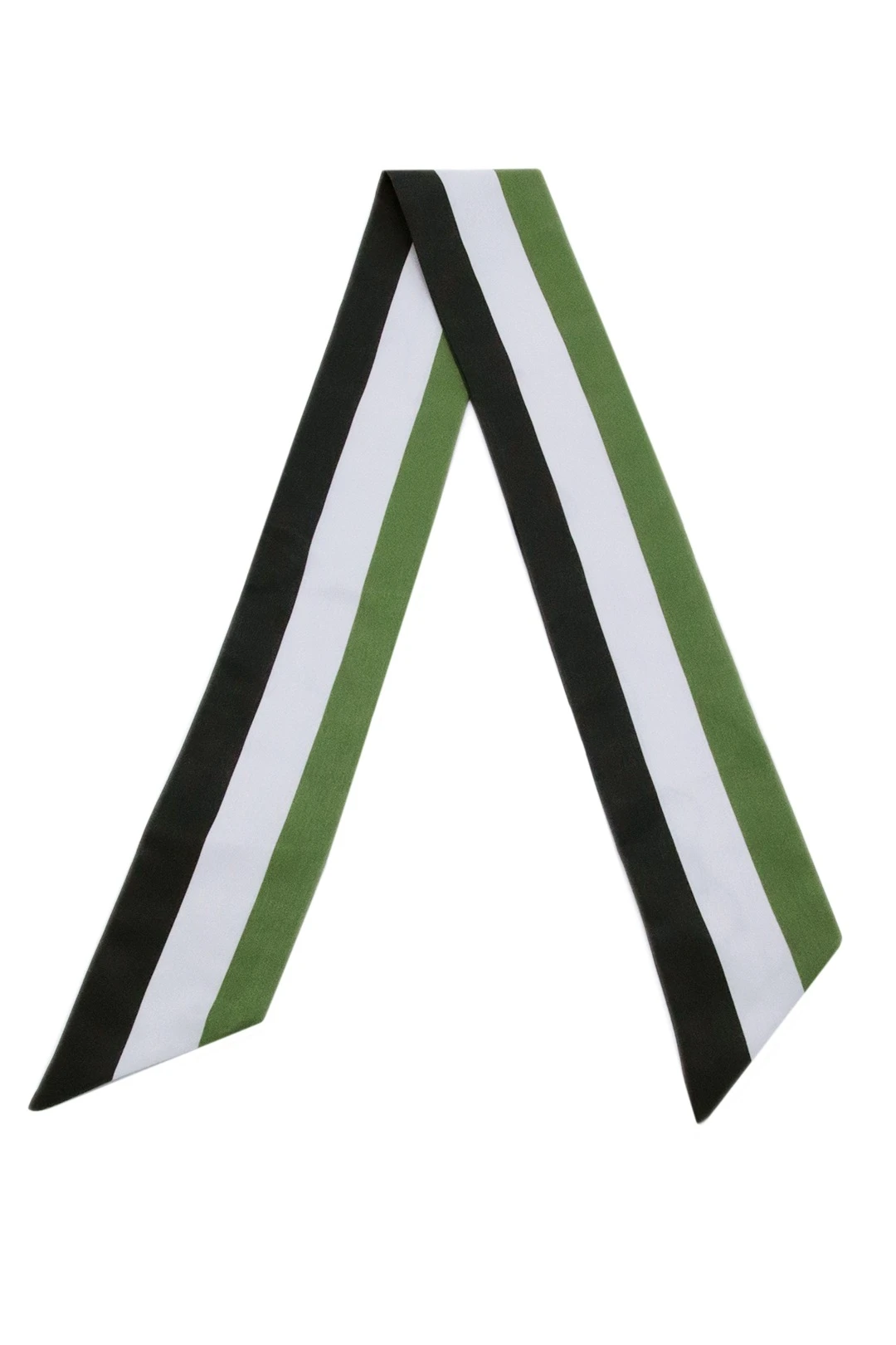 Шарф-платок Твилли двухслойный 7х90 см, с полной запечаткой#7