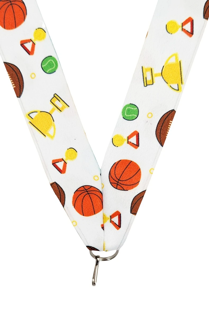 Лента для медали блекаут ширина 2,5 см, с карабином#3