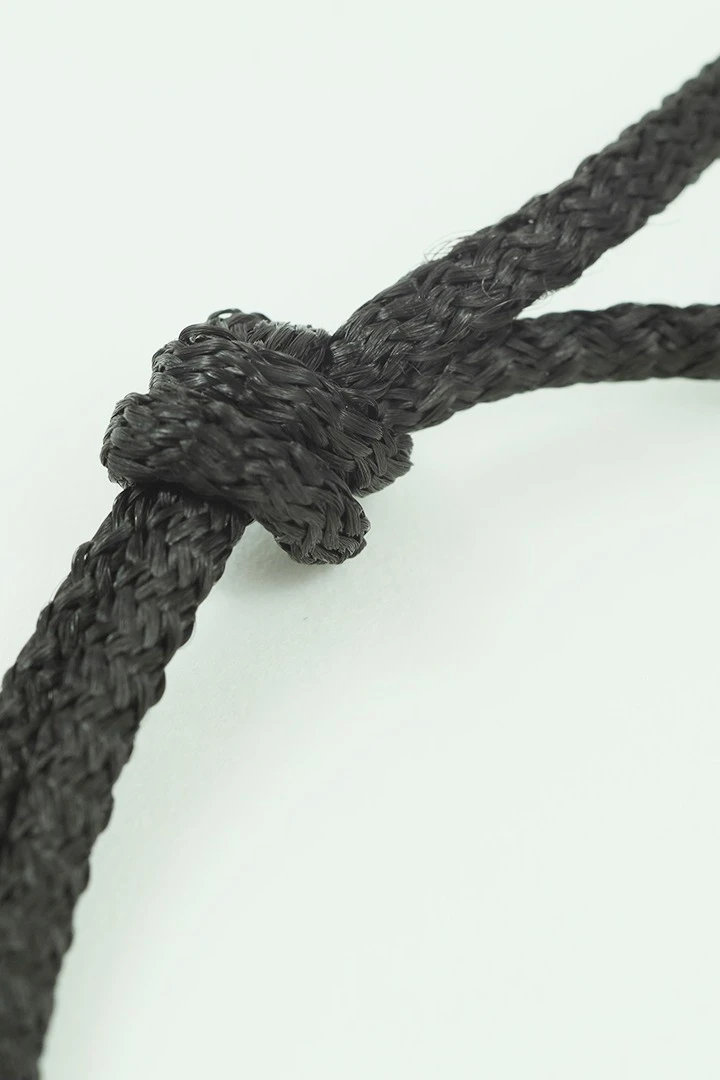 Шнур круглый с сердечником 100% ПЭ, 5 мм черный#1