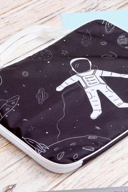 Сумка Ворд с ручками 45х33 см, с полной запечаткой "Cosmonaut"#5