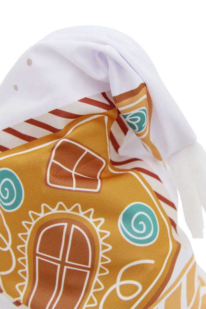 Колпак Новогодний с принтом "Cookie"#1