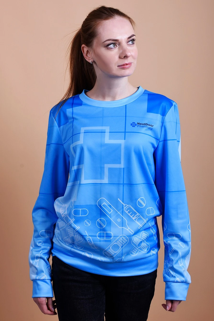 Свитшот Гарри унисекс с полной запечаткой#3