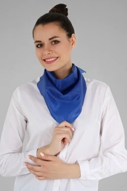 Купить косынку Лолла 70х70х100 см синюю