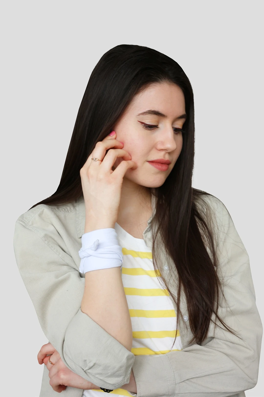 Бандана однотонная, хлопок 30х30 см#3