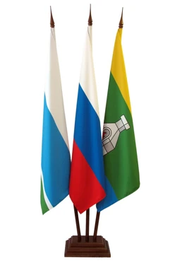 Купить подставку деревянную с основанием Пирамида 3 штока 2,2 м