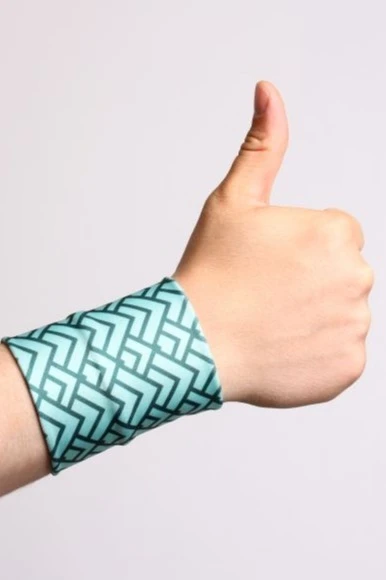 Купить напульсник полиэстеровый "Бирюза" 9х9 см Купить напульсник полиэстеровый "Бирюза" 9х9 см