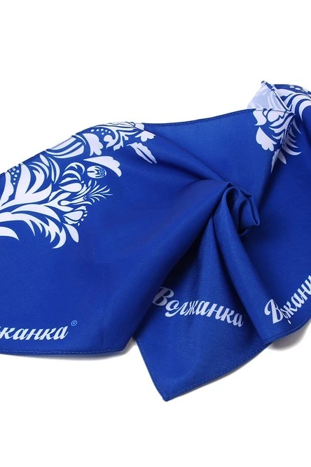 Косынка Шарлотта 65х65х95 см, с полной запечаткой "Volzhanka"#7