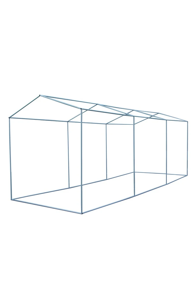 Палатка для промоакции и торговли однотонная (без козырька) 2х6 м#8