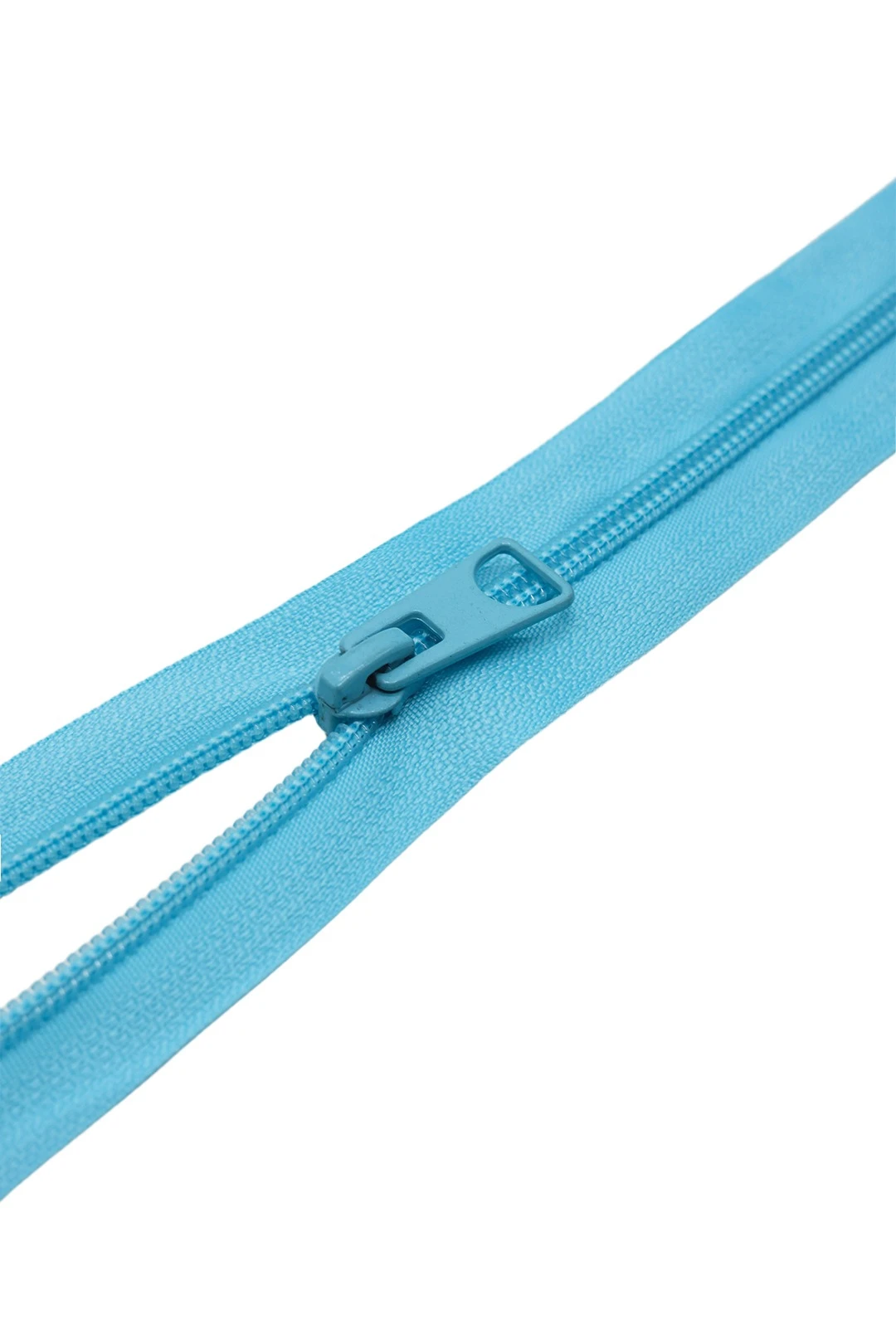 Молния спиральная разъемная 40 см, тип 5, бирюзовая#3