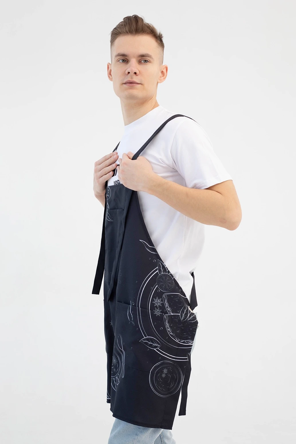 Фартук Хилтон из габардина, с полной запечаткой "ProVans"#4