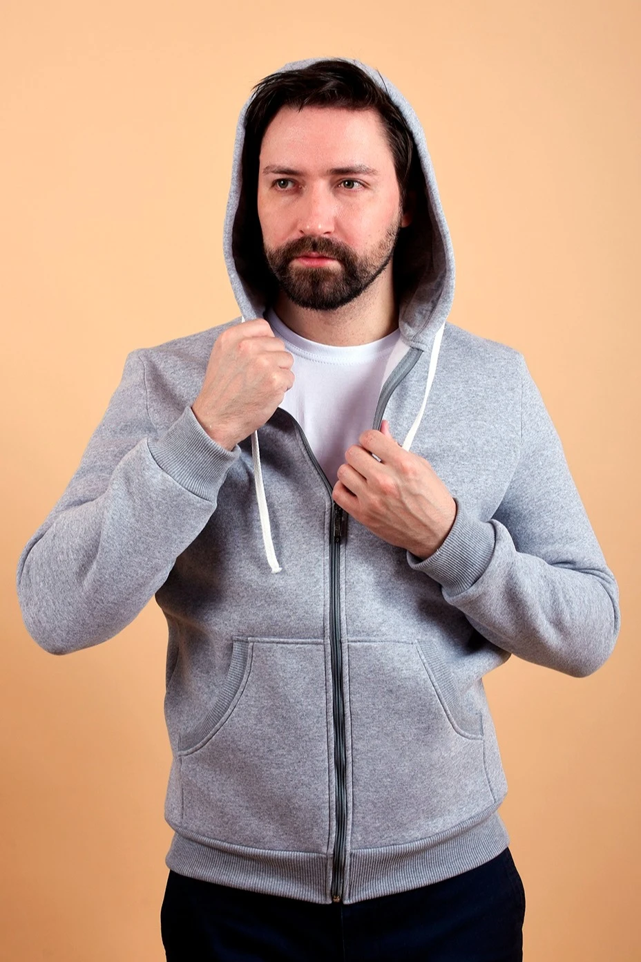 Купить толстовку Рик из футера унисекс, однотонный