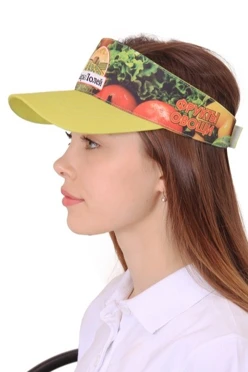 Козырек Софт на липучке с полной запечаткой (полиэстер) "Dari poley"#1