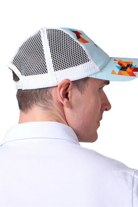 Бейсболка Вестерн облегченная с печатью на всей поверхности (полиэстер) "ID"#6