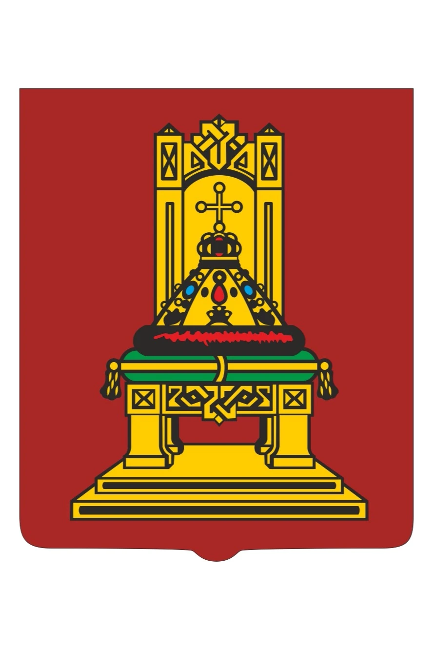 Герб Тверской области 35х43 см, печатный#1