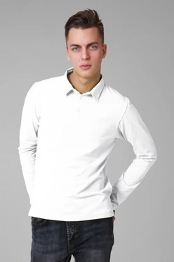 Купить лонгслив Декстер Плюс унисекс - белый