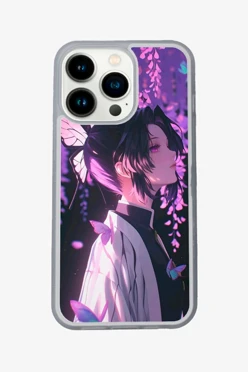 Купить чехол для iPhone 13 Pro с принтом "Neon girl"