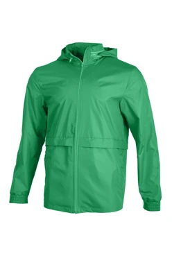 Купить ветровку Коди унисекс, однотонную зеленую
