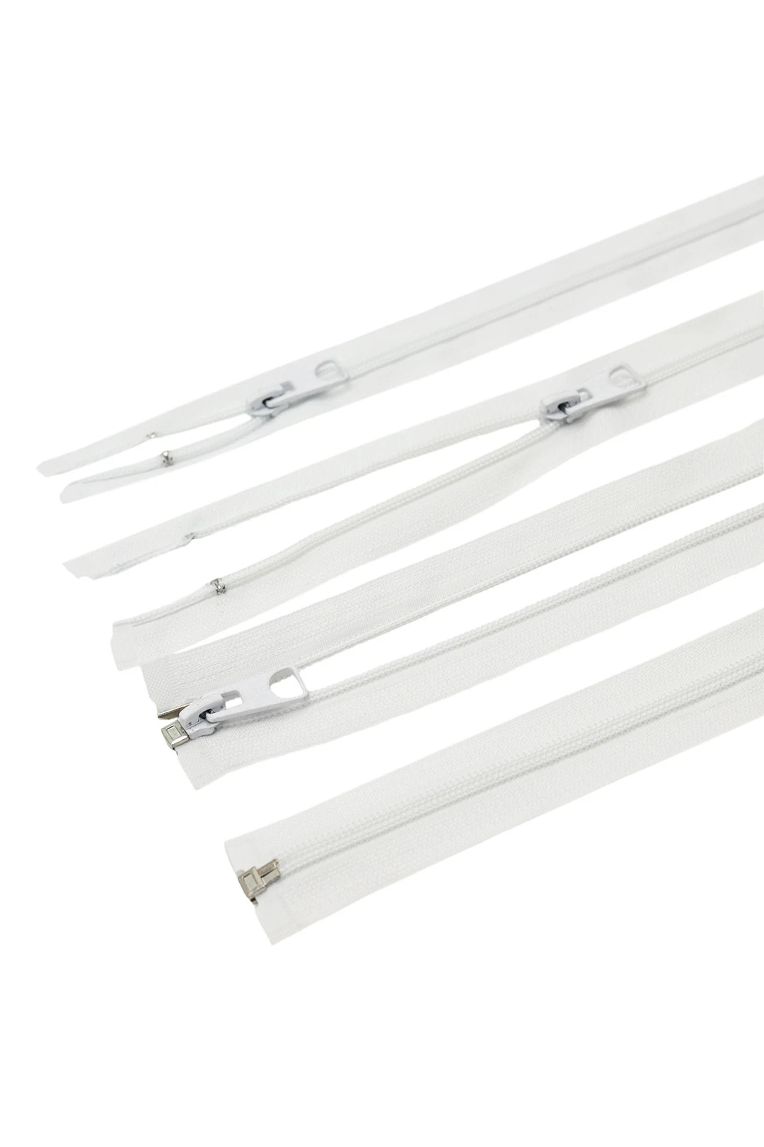 Молния спиральная рaзъемная 80 см, тип 5, белая (Optic white)#1