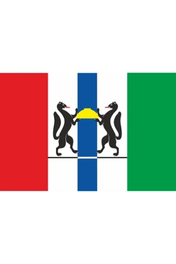 Купить флаг Новосибирской области